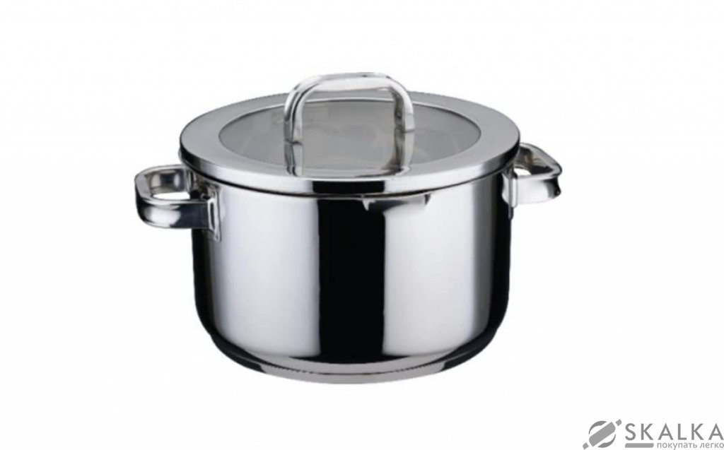 Кастрюля Krauff 4.0 л с крышкой 20 см 26-254-004 На фото Кастрюля Krauff 4.0 л с крышкой 20 см 26-254-004