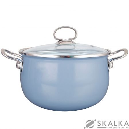 Кастрюля Krauff Marine 2.2 л с крышкой 16 см 26-224-026 На фото Кастрюля Krauff Marine 2.2 л с крышкой 16 см 26-224-026