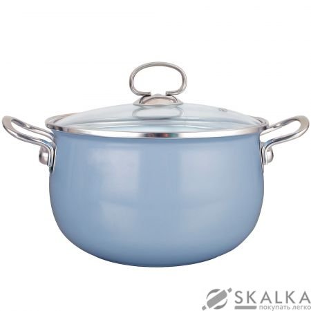 На фото Кастрюля Krauff Marine 4.1 л с крышкой 20 см 26-224-028