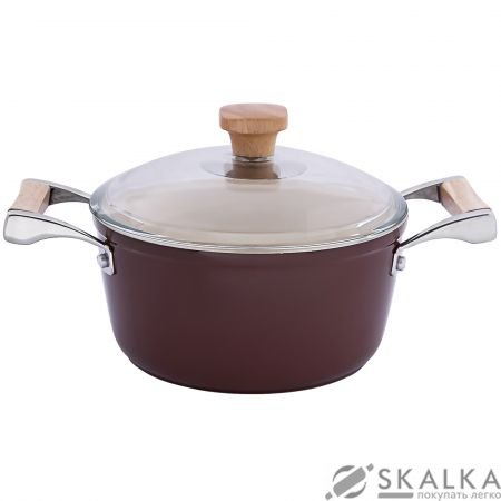 На фото Кастрюля Krauff с керамическим покрытием 3.0 л 25-45-054