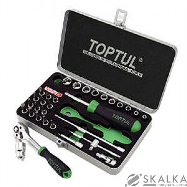 На фото Набор инструмента Toptul 1/4" 31ед. (GCAD3101)