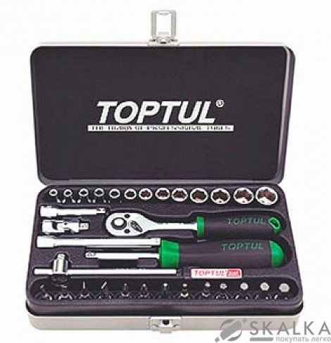 На фото Набор инструмента Toptul 1/4" 32ед. (GCAD3202)