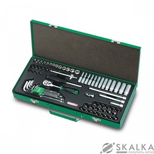 На фото Набор инструмента Toptul 1/4" 72ед. (GCAD7202)