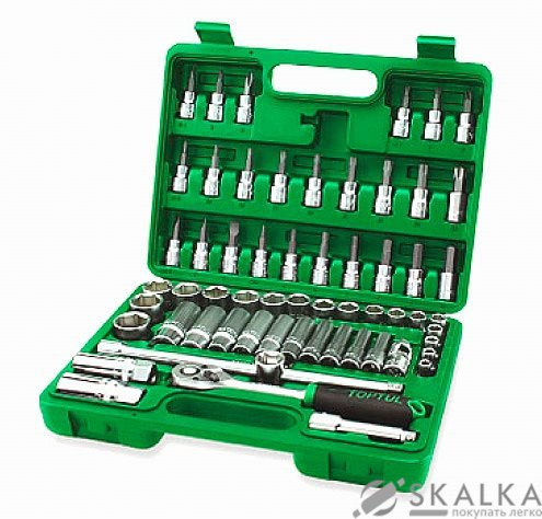 Набор инструмента Toptul 3/8" 60ед. (GCAI6001) На фото Набор инструмента Toptul 3/8" 60ед. (GCAI6001)