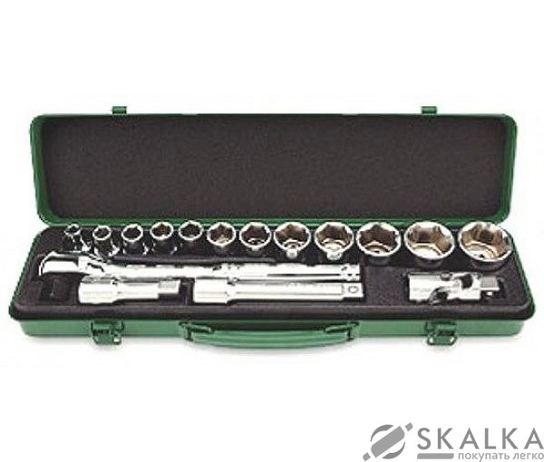 На фото Набор инструмента Toptul 1/2" 16ед. 6 граней (GCAD1601)