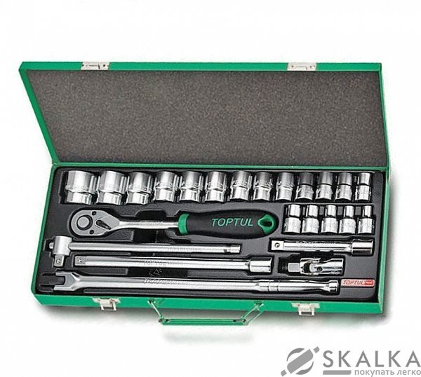 На фото Набор инструмента Toptul 1/2" 24ед. 6 граней (GCAD2401)