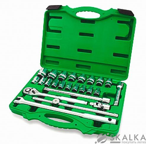 Набор инструмента Toptul 1/2" 24ед. (GCAI2411) На фото Набор инструмента Toptul 1/2" 24ед. (GCAI2411)