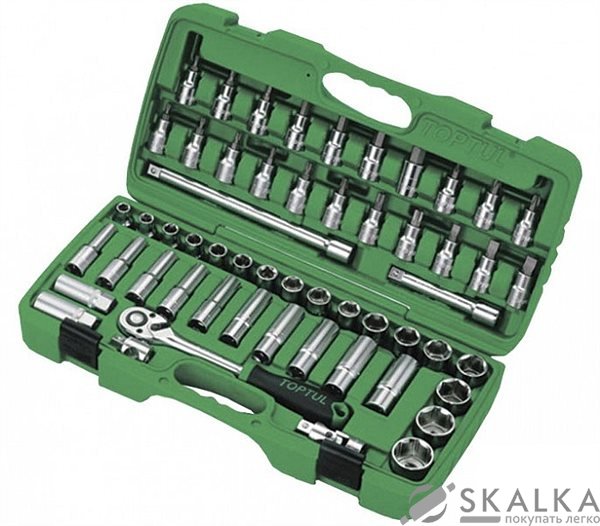 На фото Набор инструмента Toptul 1/2" 55ед. (GAAI5501)