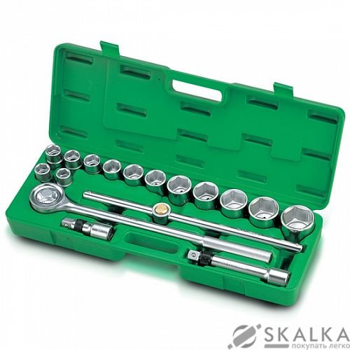 Набор инструмента Toptul 3/4" 17ед. 12 граней (GCAI1702) На фото Набор инструмента Toptul 3/4" 17ед. 12 граней (GCAI1702)