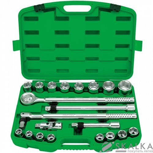 Набор инструмента Toptul 3/4" 21ед. 6 граней (GCAI2104) На фото Набор инструмента Toptul 3/4" 21ед. 6 граней (GCAI2104)