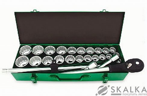 Набор инструмента Toptul метр. + дюйм 3/4" 26ед. 12 граней (GCAD2608) На фото Набор инструмента Toptul метр. + дюйм 3/4" 26ед. 12 граней (GCAD2608)