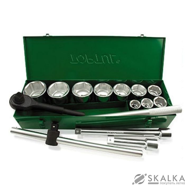 Набор инструмента Toptul 1" 14ед. 6 граней (GCAD1402) На фото Набор инструмента Toptul 1" 14ед. 6 граней (GCAD1402)