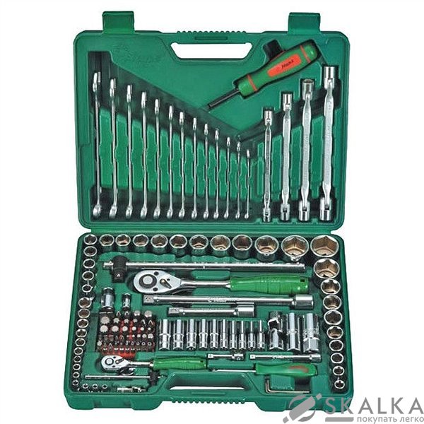На фото Набор инструмента Hans 124 предм 1/4", 1/2" (TK-124E)