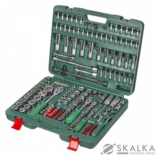 На фото Набор инструмента Hans 177 предметов 1/4", 3/8",1/2" (ТК-177V/ТК-177)