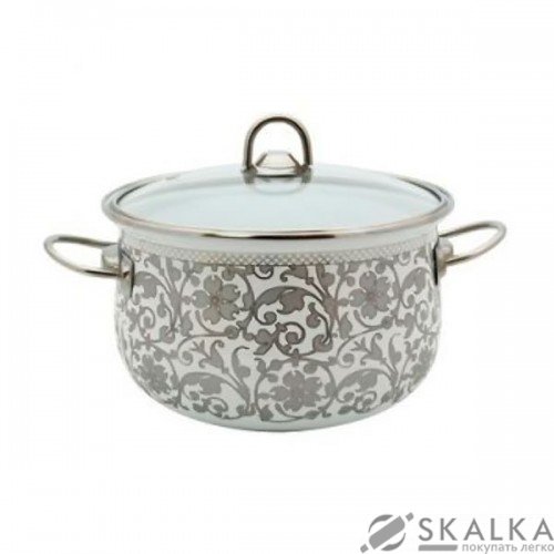 На фото Кастрюля Savasan Вензель 22 см 5 л (6314329)