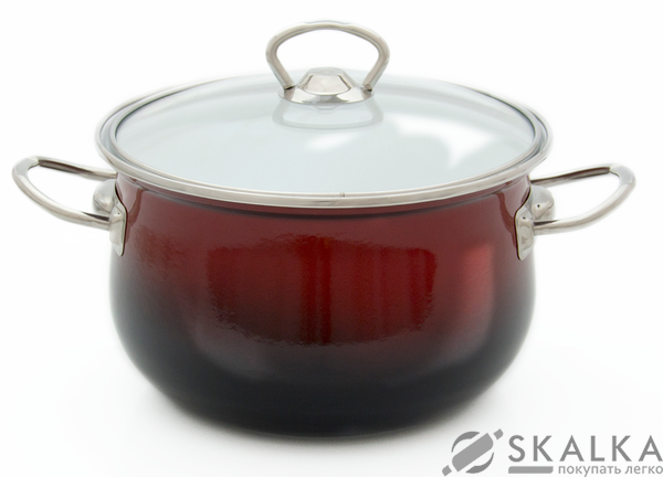 Кастрюля Savasan Black Shadow люкс 20 см 3.7 л Градиент (6340731) На фото Кастрюля Savasan Black Shadow люкс 20 см 3.7 л Градиент (6340731)