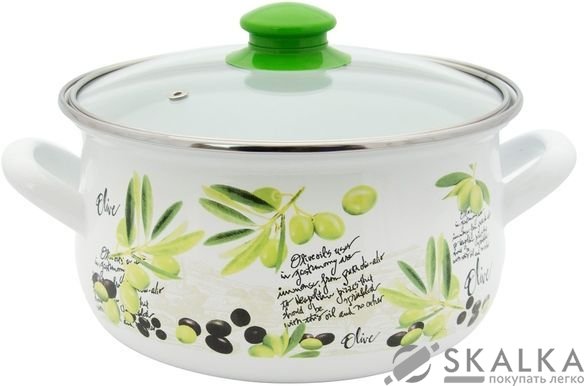 На фото Кастрюля Savasan 18 см 2.4 л Оливия (6341040)