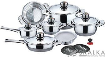 На фото Набор посуды Maestro из 16 предметов (MR-3504)