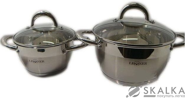 Набор посуды Lessner из 4 предметов (55860) На фото Набор посуды Lessner из 4 предметов (55860)