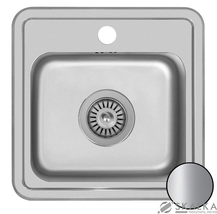 На фото Кухонная мойка Galati (Eko) Mala Satin (7125)