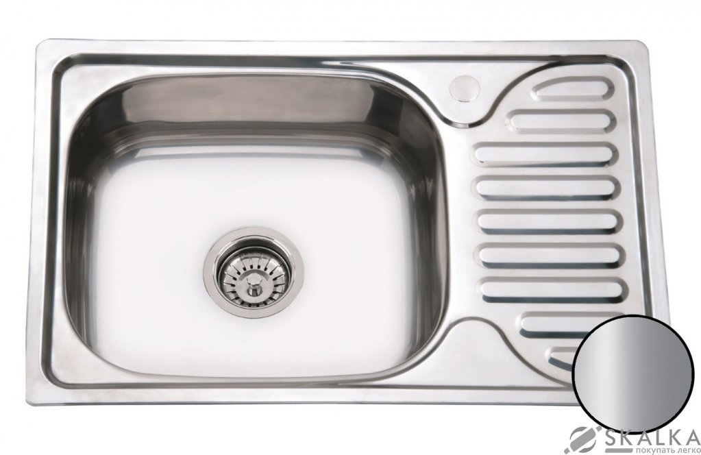 Кухонная мойка Galati Mirela Satin (7135) На фото Кухонная мойка Galati Mirela Satin (7135)