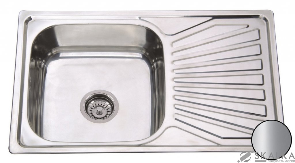 Кухонная мойка Galati Constanta Satin (7138) На фото Кухонная мойка Galati Constanta Satin (7138)