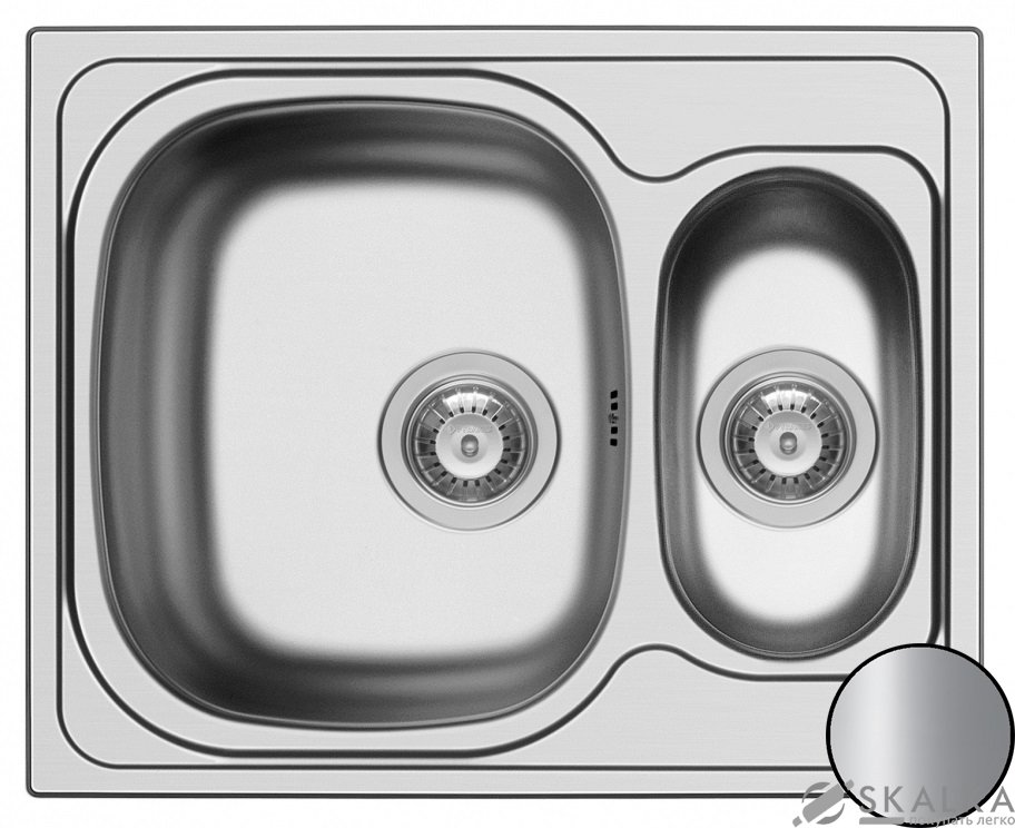 Кухонная мойка Galati Fifika 1.5C Satin (4013) На фото Кухонная мойка Galati Fifika 1.5C Satin (4013)