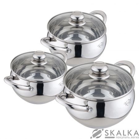 На фото Набор посуды Krauff 6 предметов 26-242-001