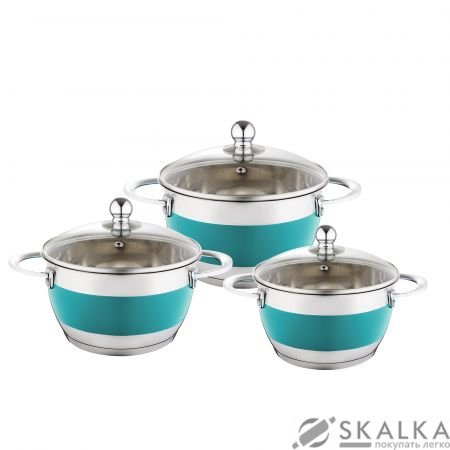 Набор посуды Krauff 6 предметов 26-189-039 На фото Набор посуды Krauff 6 предметов 26-189-039