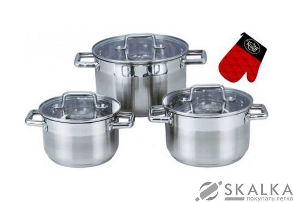 На фото Набор посуды Krauff 6 предметов 26-238-002