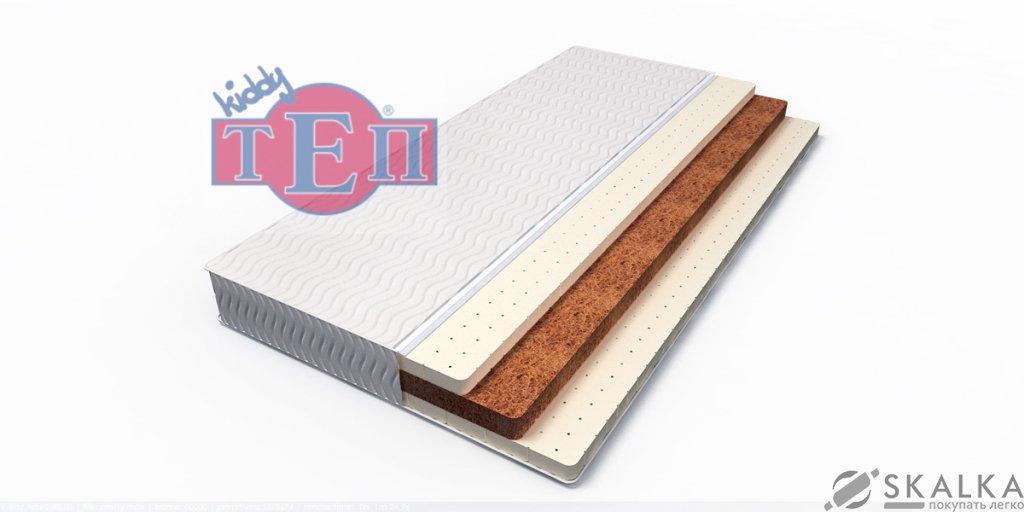 На фото Детский матрас ТЕП Kiddy SUNNY Up 80х200 см