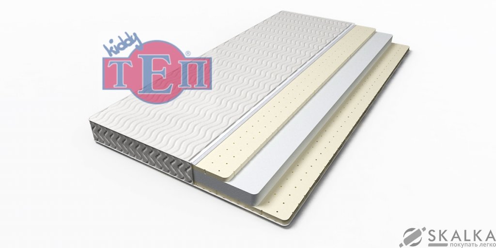 На фото Детский матрас ТЕП Kiddy LOVELY 60х120 см