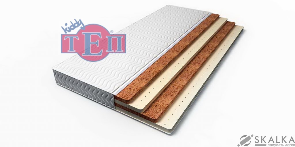 На фото Детский матрас ТЕП Kiddy SUNNY 70х140 см