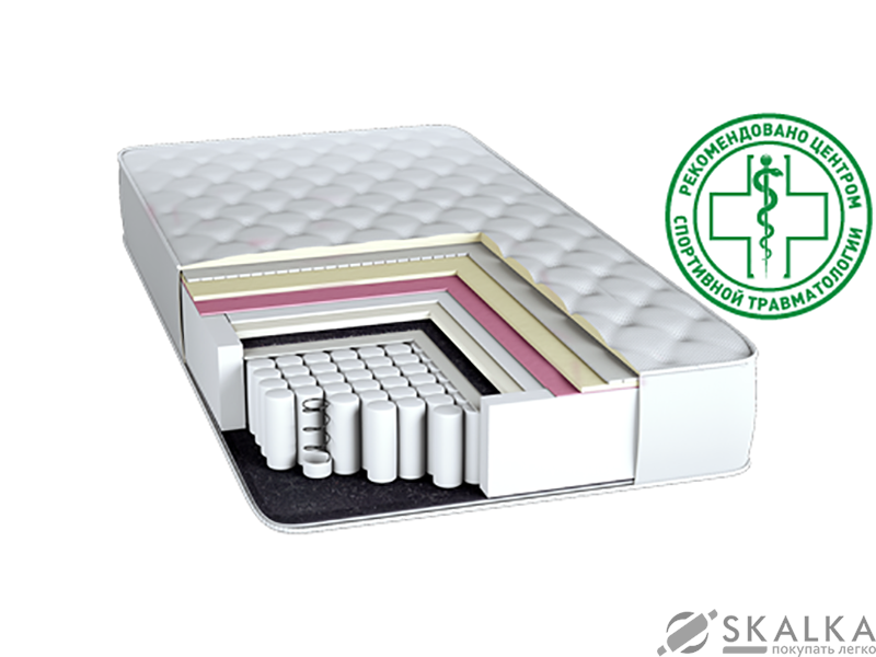 На фото Ортопедический матрас Restline Optimal 160х190 см (272)