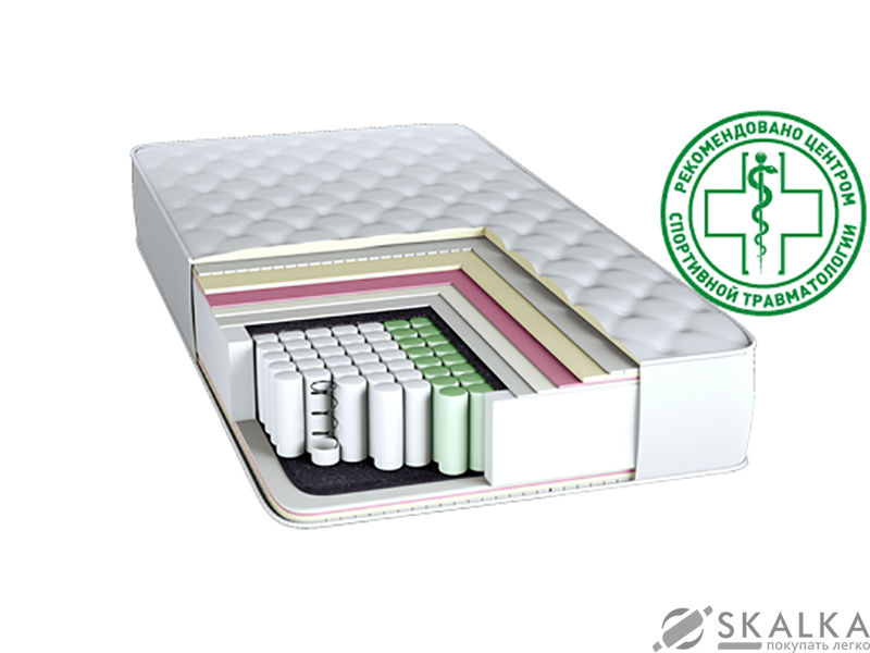 На фото Ортопедический матрас Restline Clima Trio 140х200 см (319)