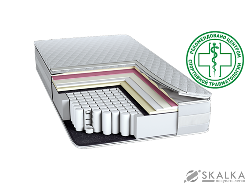 На фото Ортопедический матрас Restline Biomagic 180х200 см (335)