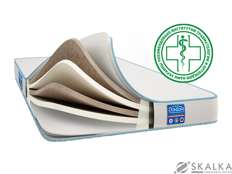 На фото Ортопедический матрас Donson Sensation 180х190 см (394)