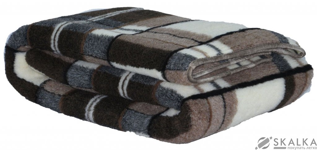 Плед Dotinem полушерстяной 180х210 см (212303) На фото Плед Dotinem полушерстяной 180х210 см (212303)