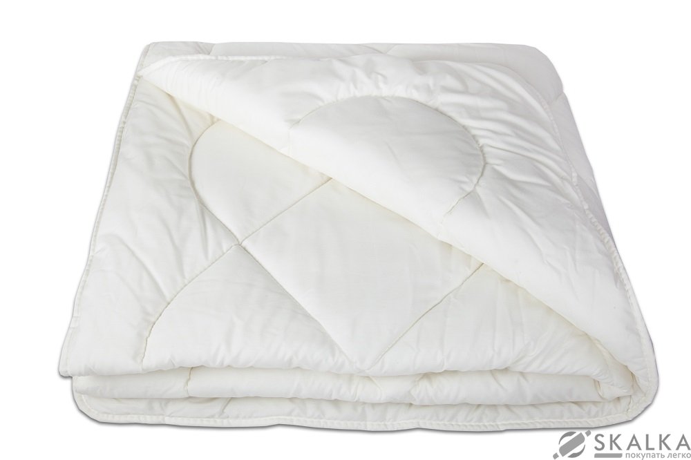 На фото Одеяло ТЕП Modal QuadroAir 180х205 см Белое