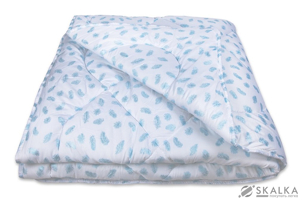 На фото Одеяло ТЕП AIRY FLUFF Холлофайбер 200х210 см Белое