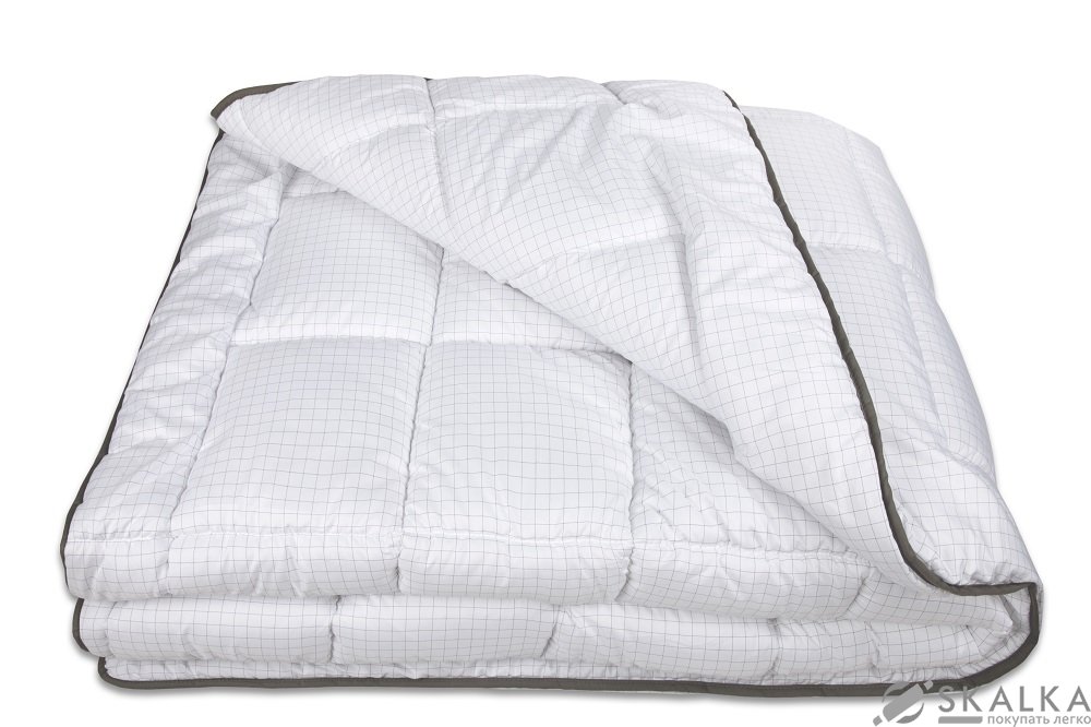 На фото Одеяло ТЕП TENERGY Хлопок 150х210 см Голубое