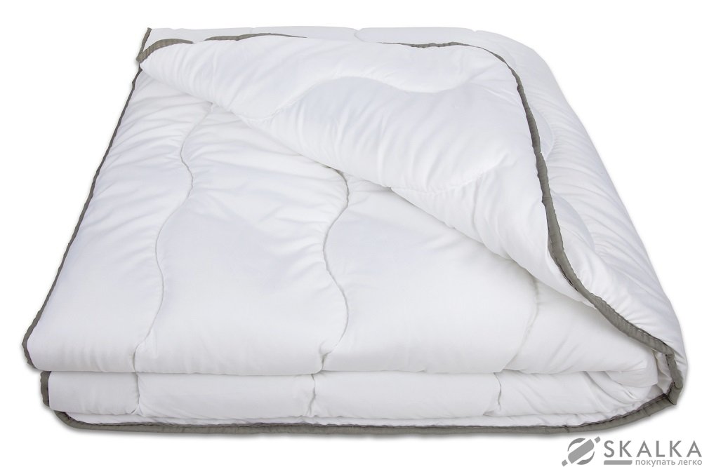 На фото Одеяло ТЕП Lightness Холлофайбер 150х210 см Белое