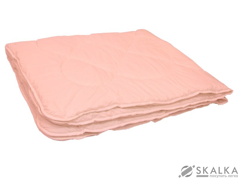 На фото Одеяло ТЕП Bright Collection Холлофайбер 180х210 см Розовое