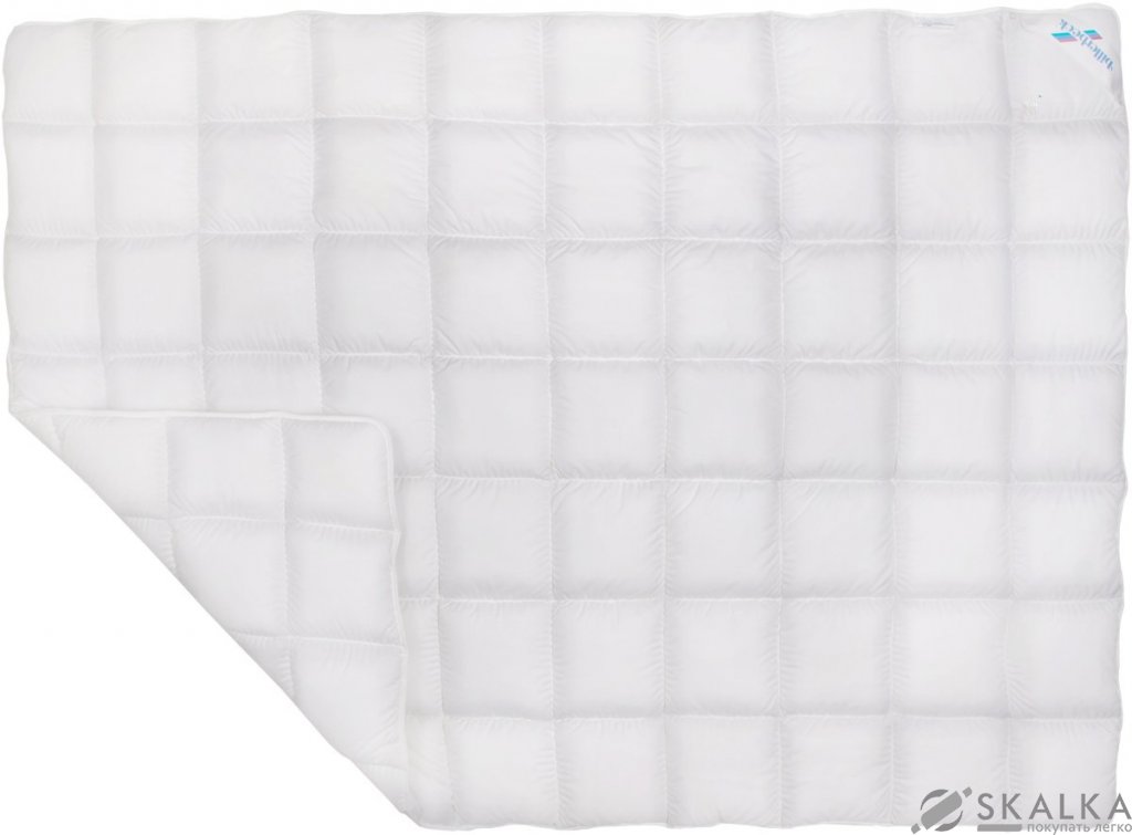 На фото Одеяло Billerbeck Аура 200х220 см Белое (0207-02/03)