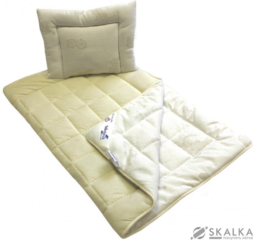 На фото Одеяло детское Billerbeck Казка облегченное 110х140 см Кремовое (0209-11/00)