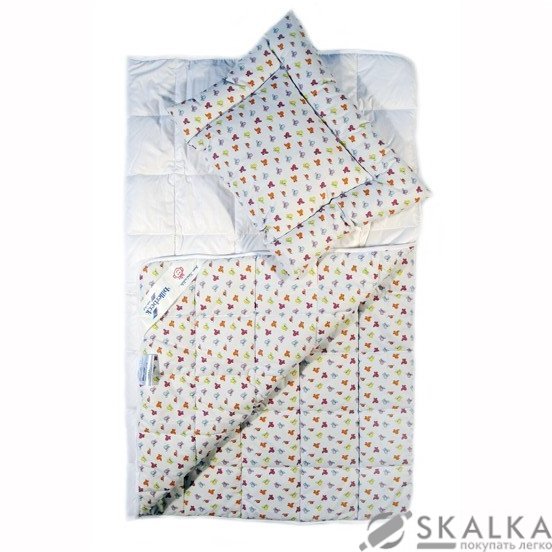 На фото Комплект детский Billerbeck Малюк Одеяло 110х140 см + подушка 40х55 см (0103-02/00)