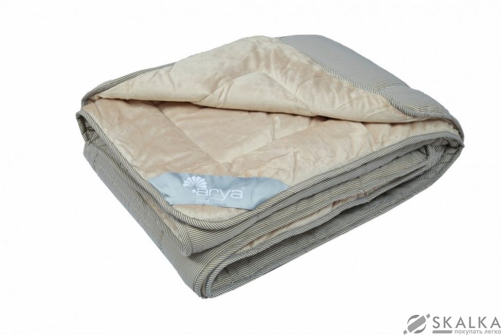 На фото Одеяло Arya Pure Line 195х215 см Sophie Brown (TR1001159)