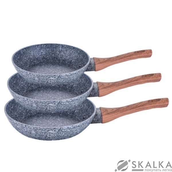 На фото Набор сковород Berlinger Haus Forest Line 3 предмета (BH-1214)