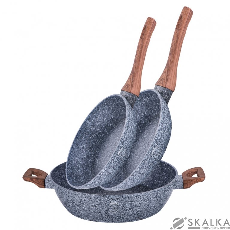 На фото Набор посуды Berlinger Haus Forest Line 3 предмета (BH-1216)