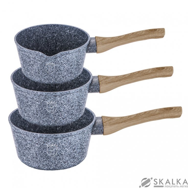 На фото Набор ковшей Berlinger Haus Forest Light Brown 3 предмета (BH-1573)